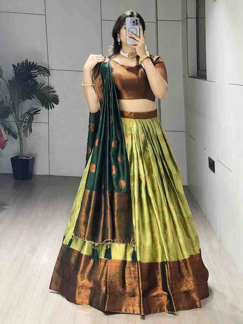 GRTN 8135 Silk PSTA Wholesale lehenga market